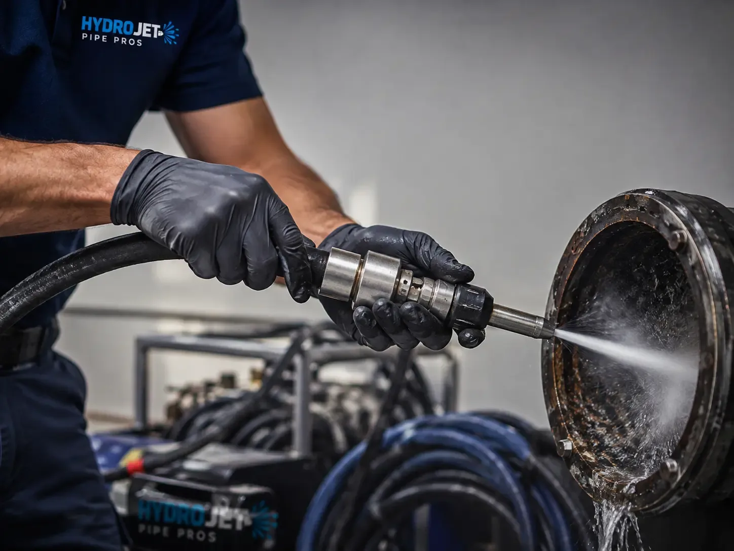 Hydro Jet Pipe Descaling in Highland Park, MI